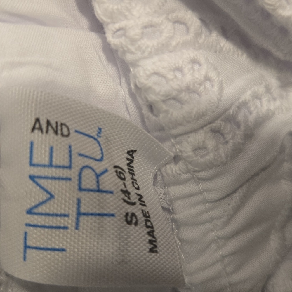 Time and Tru White Maxi Skirt - Picture 6 of 6
